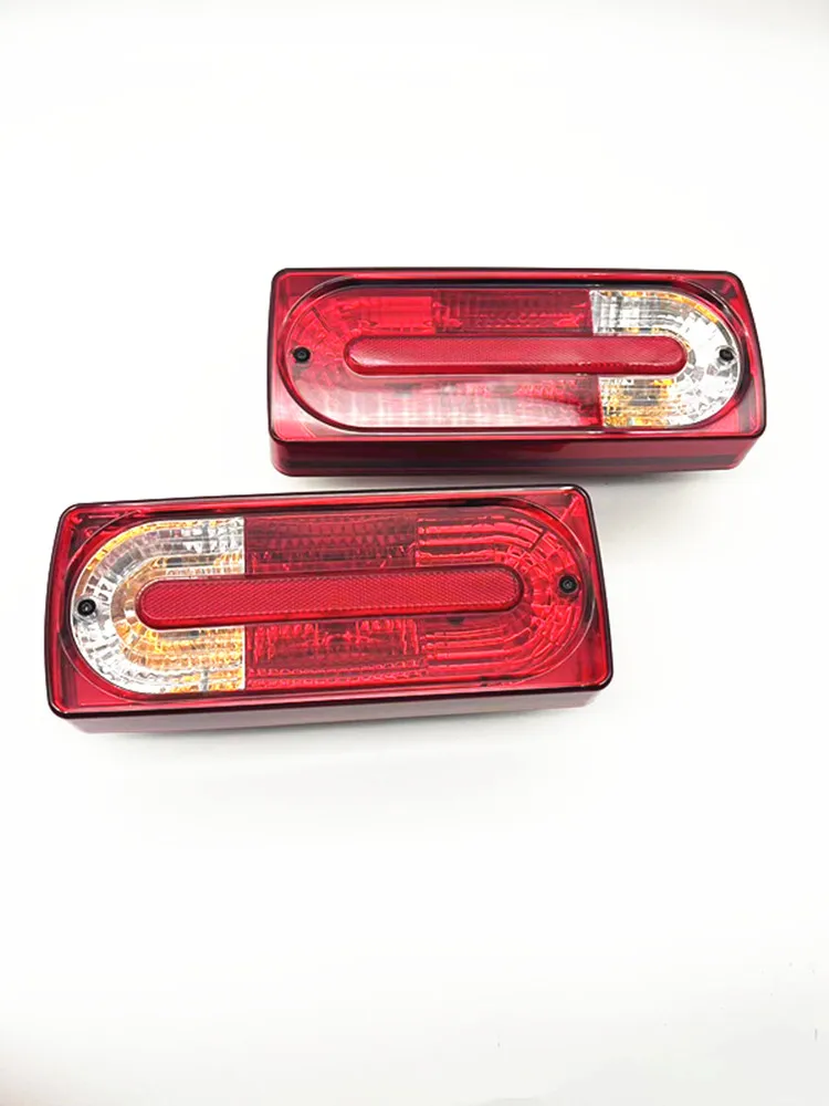 

For Mercedes-Benz Rear Taillights Tail Lamp Fog W463 G500 G550 G55 G63 OEM; A4638201964 A4638202064