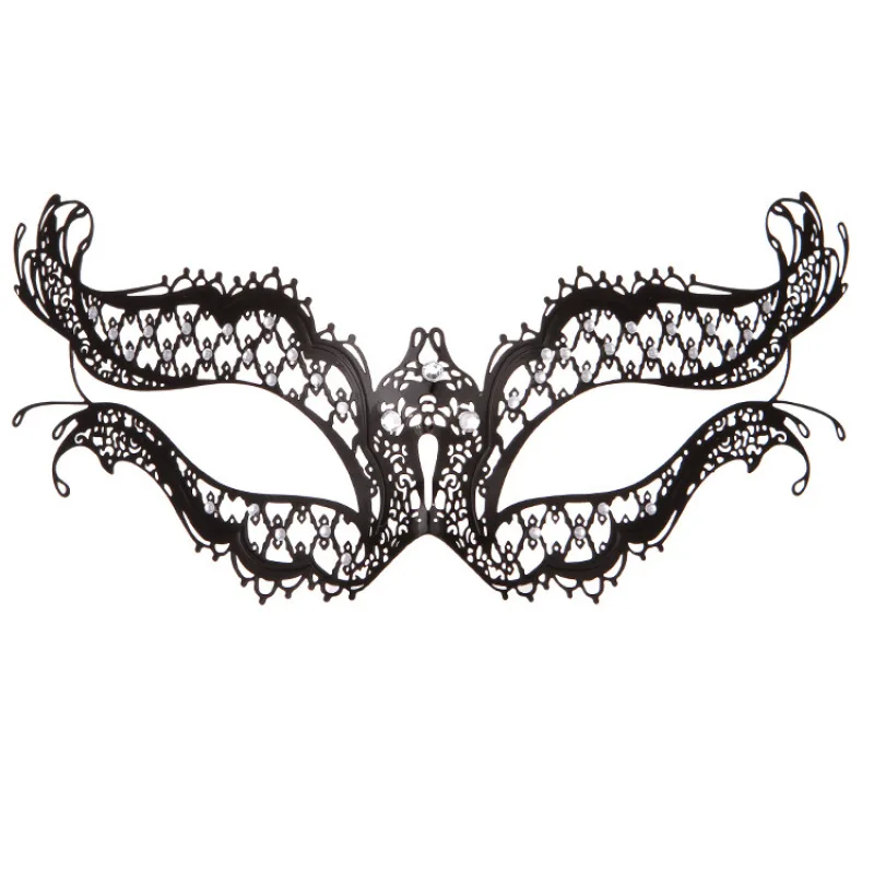 

Venetian Womens Metal Butterfly Rhinestone Mask