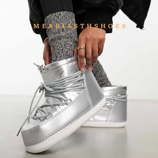 

2026 New Style Waterproof Anti-Slip Space Boots Thickened Warm Snow Boots For Women Winter Shoes From China Mainland ski boots