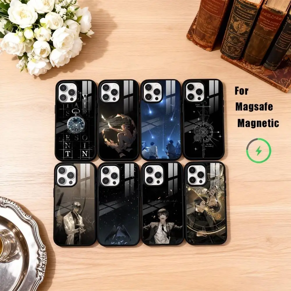 

Novel O-OMNISCIENT READERS Phone Case For iPhone17,16,15,14,13,12,11 Plus,Pro Max Magnetic For Magsafe Wireless Charging