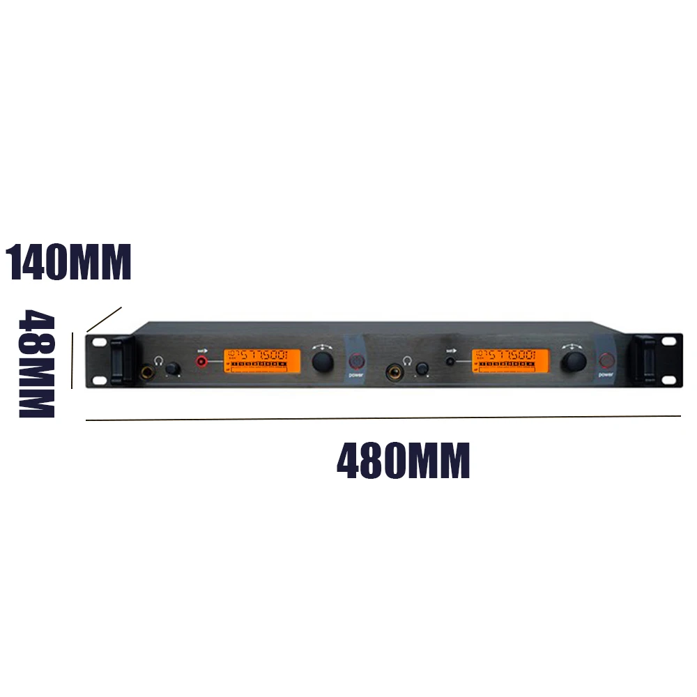 Leicozic اللاسلكية في نظام مراقبة الأذن التوأم الارسال الأذن مراقبة لاسلكية المرحلة عودة SR2050 IEM 4 قطعة استقبال Bodypack