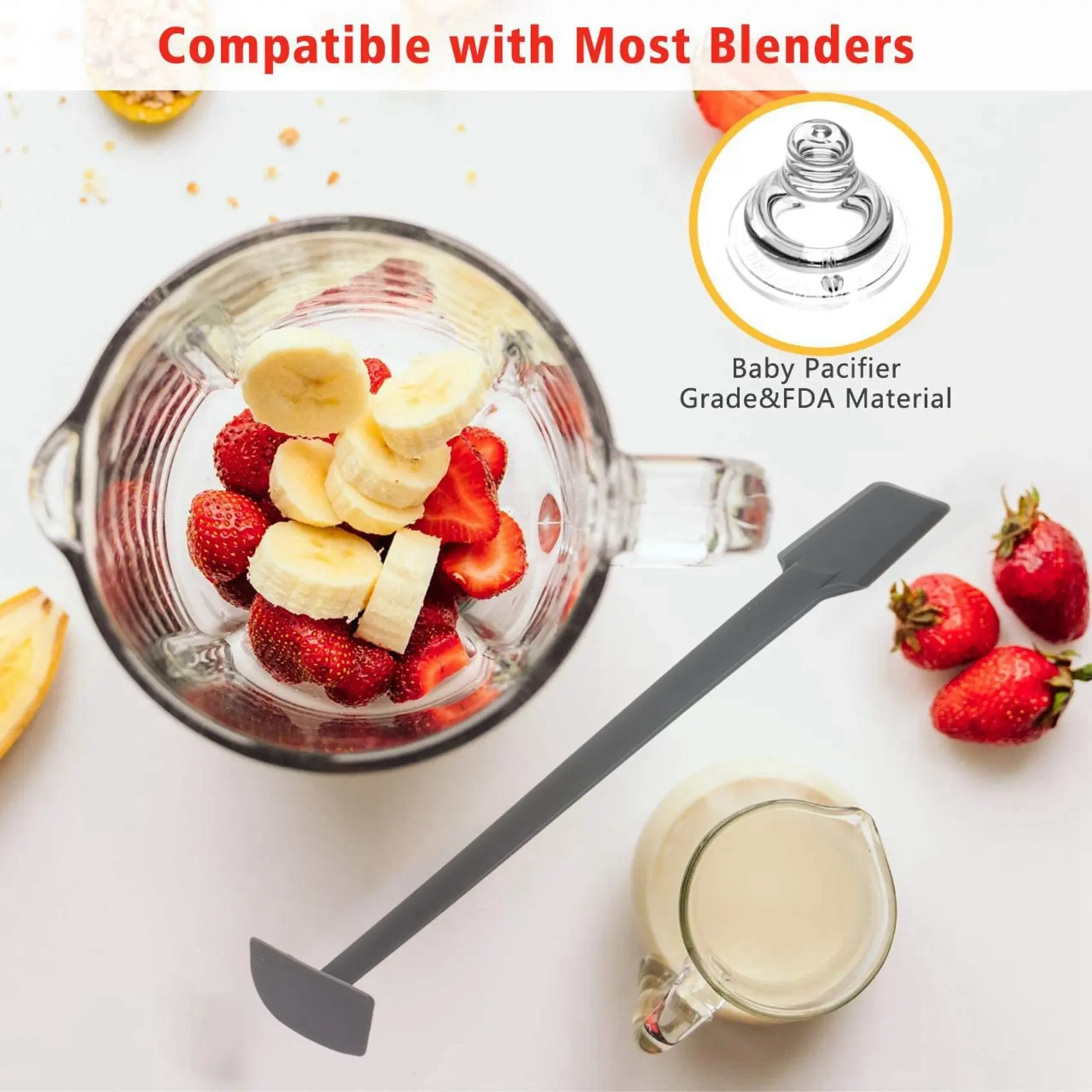 Blender ,Silicone Blade ,Blender , for Blender & Blender Pitcher for TM3 1Pcs