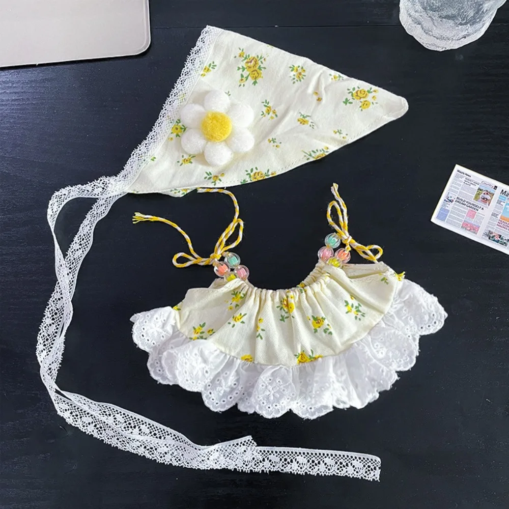 

Toy Accessories 20cm Cotton Doll's Clothes Yellow Duck Skirt Doll Lolita Dress Mini Multi Color Cotton Doll Lolita Outfit Dress