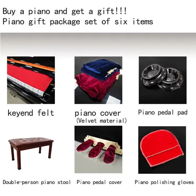 Korea SAMICK Piano Is of High-end Configuration and Is Suitable for Home Practice, Examination Preparation and Performance.