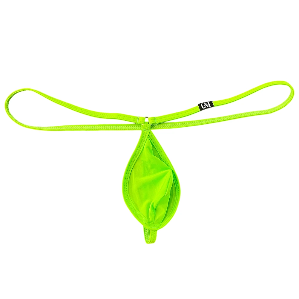 Fashion Comfortable Soft Pouch Panties Men U Convex G-string Shorts Stretch Underwear Thin Strap Breathable Briefs