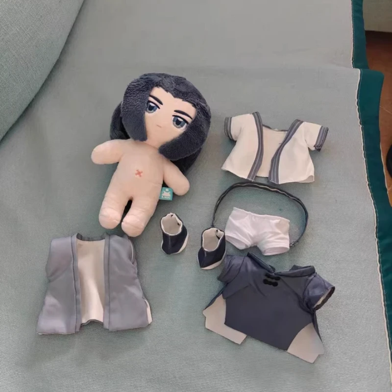 Luo Xiaohei Plush Doll 20cm with Poseable Skeleton Infinity Form Cotton Stuffed Doll BJD Style In Stock Collectible