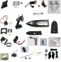 Feilun FT011 RC Boat metal upgrades Parts metal tail rudder propeller Water-cooled parts motor ESC body shell etc.