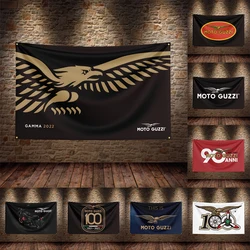 3x5 Ft Moto Guzzi Motorcycle Flag Polyester Printed Motorcycles Flags for Garage Decor
