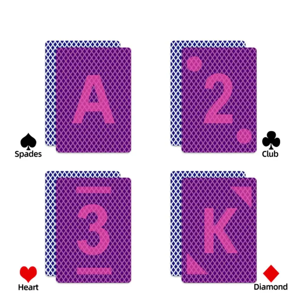Infrared Invisible UV See-Through Glasses For Infrared Marked Playing Cards