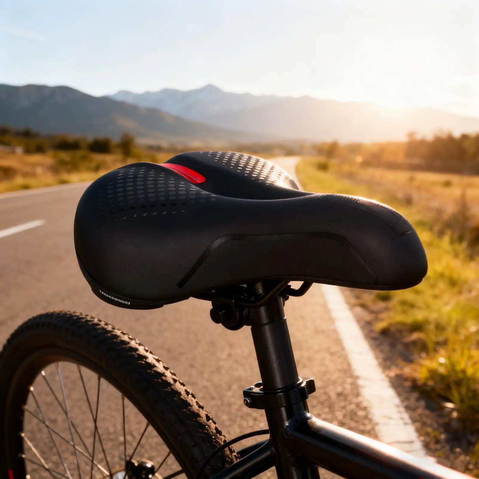 

Велосипедное седло, эргономичная водонепроницаемая подушка, утолщенное силиконовое сиденье для горного велосипеда для дорожных упражнений в помещении, езда на открытом воздухе