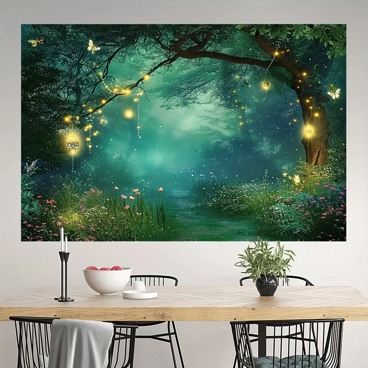 Spring Magical Wonderland Forest Background Photography Mushroom Wonderland Photo Background