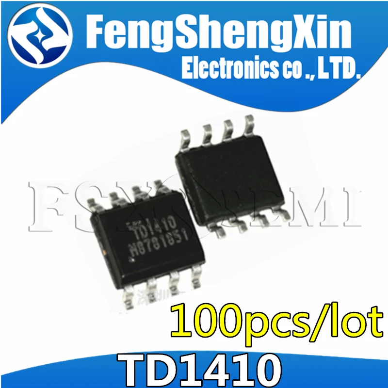 100pcs TD1410 SOP-8 TD1410C SOP8 TD1410PR SOP Converter IC