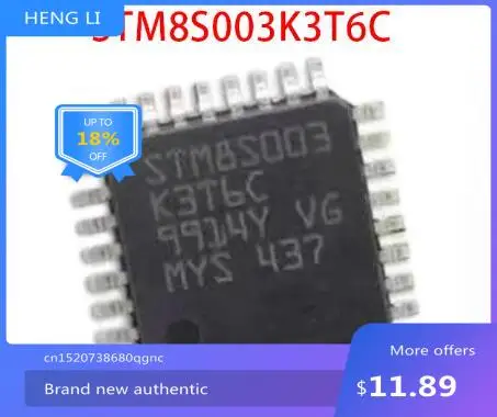 100% NEWHigh quality products STM8S003K3T6C instead of STM8S103K3T6C LQFP32 STM8S103K3T3C