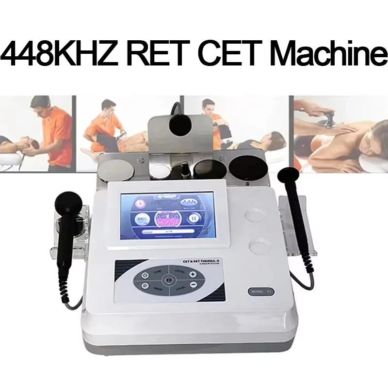 RET CET RF 물리치료 직조/Tecar Therapi 투열요법, 직조 투열요법 기계/Tecartherapy(카트는 포함되지 않음)Q