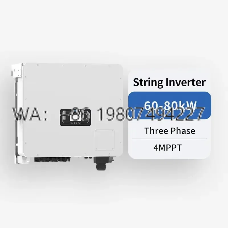for Deye On Grid Solar Inverter SUN-60-80K-G04P3-EU-AM4 60kw 70kw 75kw 80kw Three Phase Low Voltage
