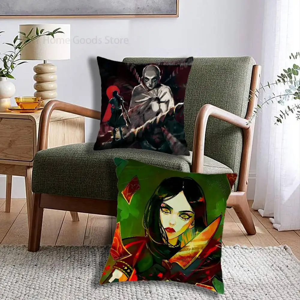 Alice M-Madness R-Returns Cartoon Printing Pillowcase Customized Pillow Cover for Sofa Home Decor