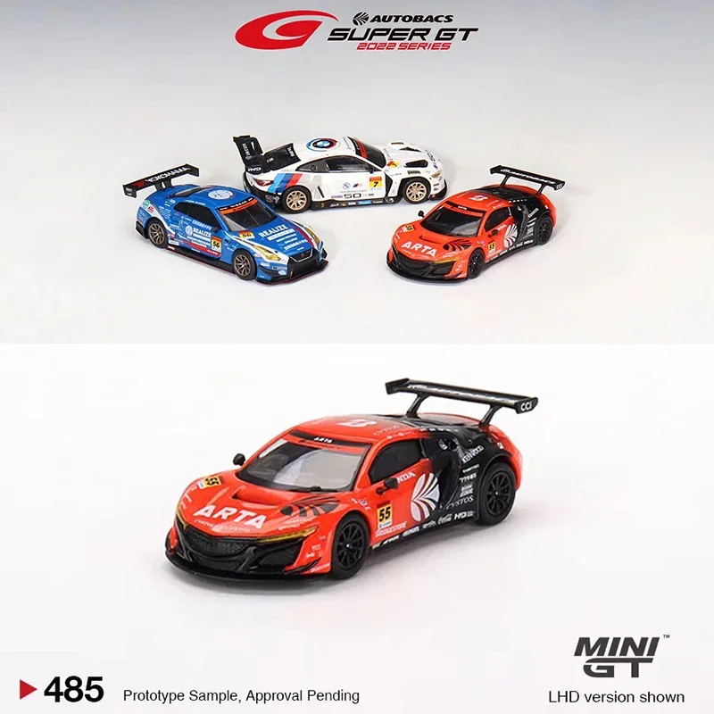 MINI GT 1:64 Model Car NSX GT3 EVO22 #55 ARTA 2022 Super GT Series# 458