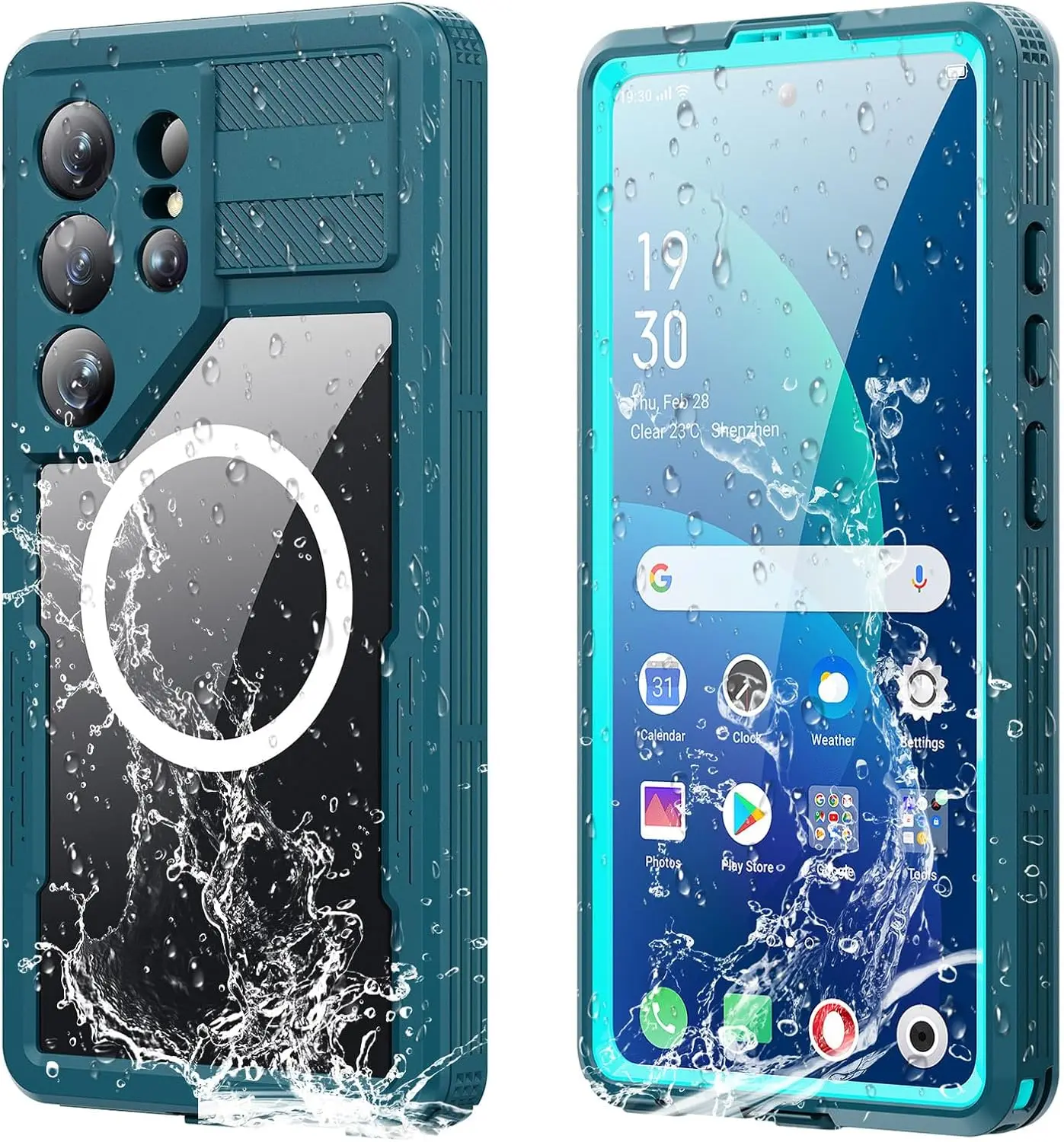 

For Samsung Galaxy S26 Ultra Waterproof Case, Full Shockproof Dustproof ith Screen Protector, For Samsung S26 Waterproof Case