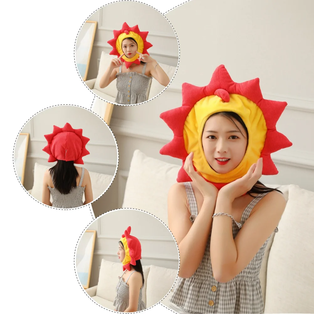 

1Pcs Sunflower Hat Stylish Role Playing Costume Party Prop Halloween Photo Accessory Creative Performance Headwear
