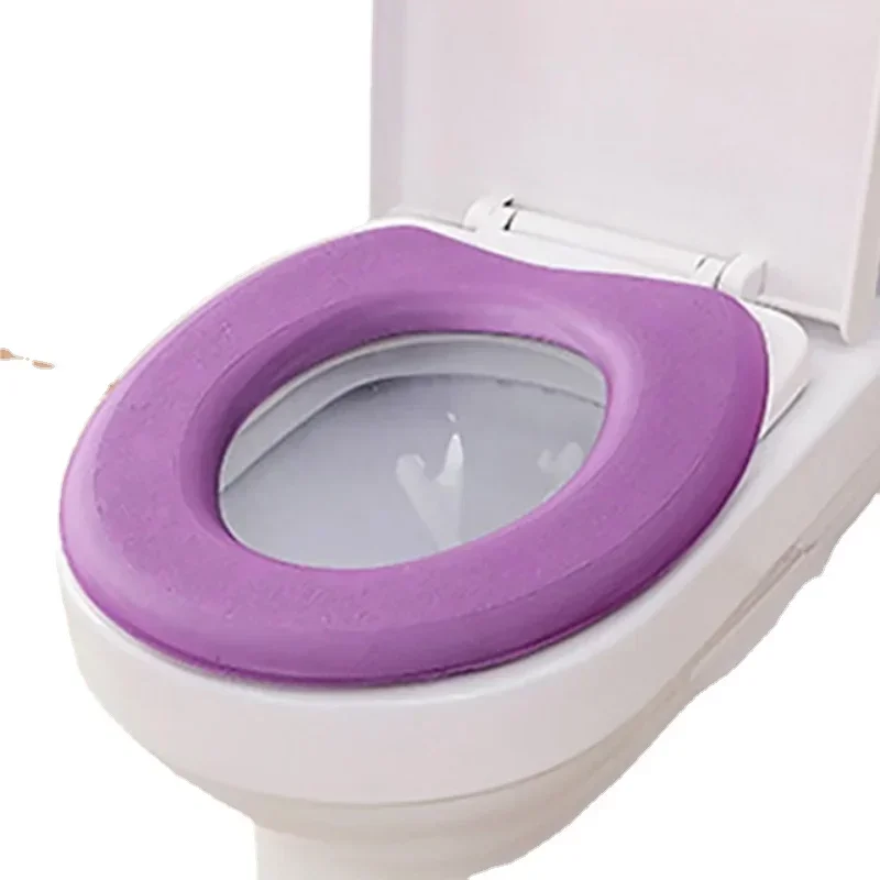 

Waterpoof Soft Toilet Seat Cover Bathroom Washable Closestool Mat Pad Cushion O-shape Toilet seat Bidet Toilet Cover Accessories