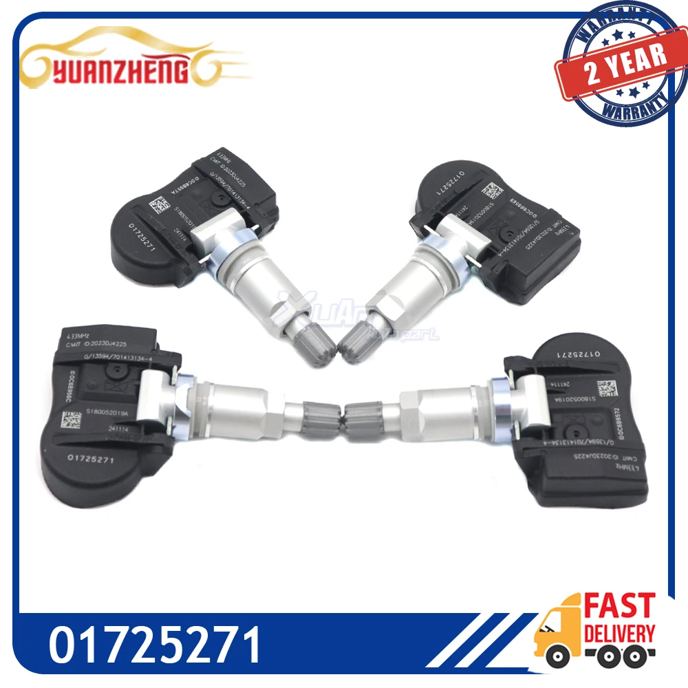 

NEW Car TPMS 01725271 Tire Pressure Monitoring System Sensor 13327259 for Geely-atlas Emgrand X7 Sport 2020 433Mhz