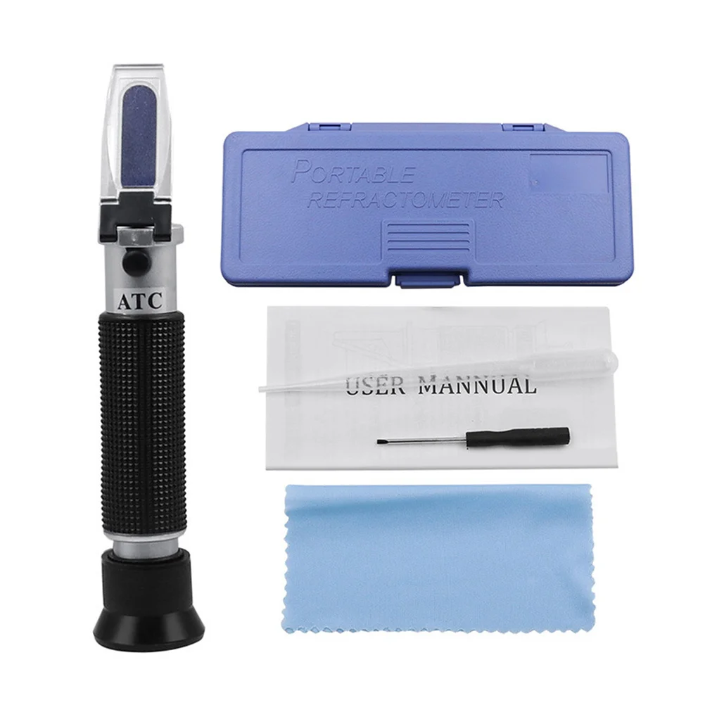 

Handheld Refractometer Meter Seawater Aquarium Marine Fish Keeping Atc Auto Temperature Compensation Measuring