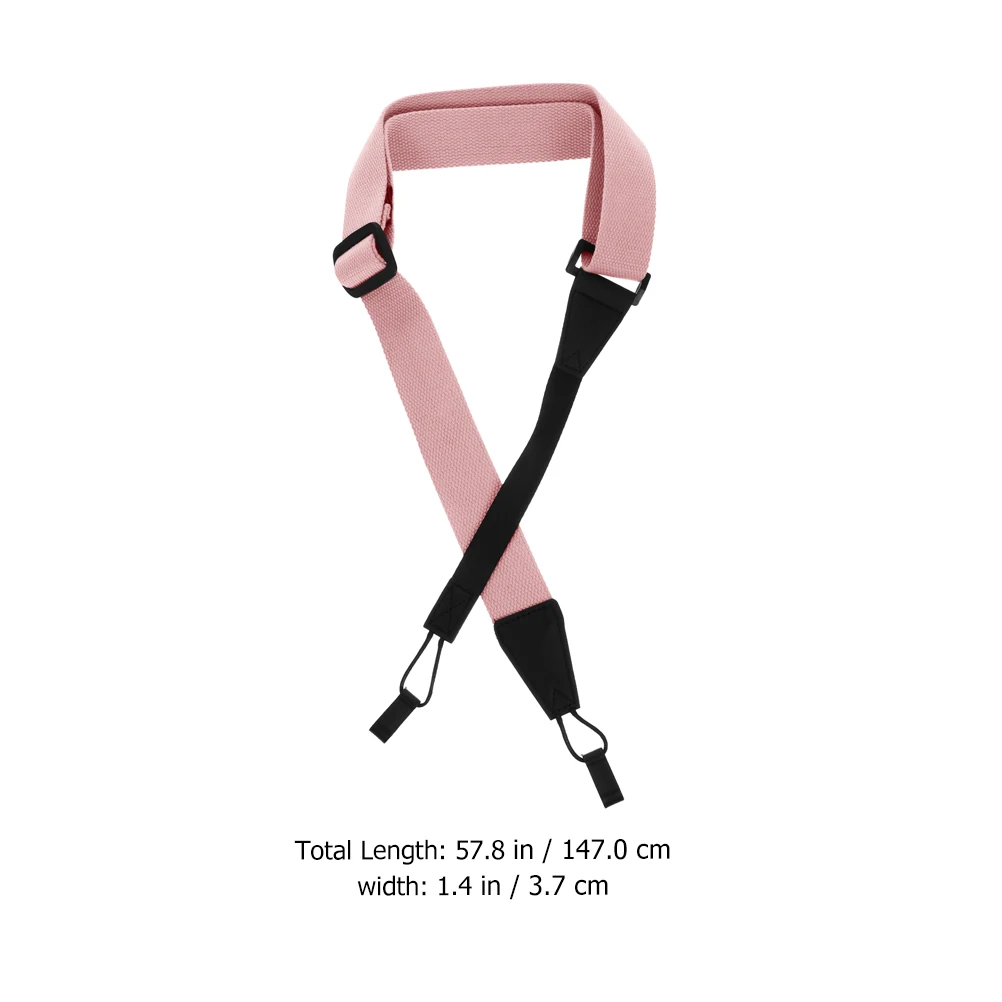 

Ukulele Shoulder Strap Simple Cotton Lightweight Chic Belt Accessory For Guitar Electric Instrument Durable Strap
