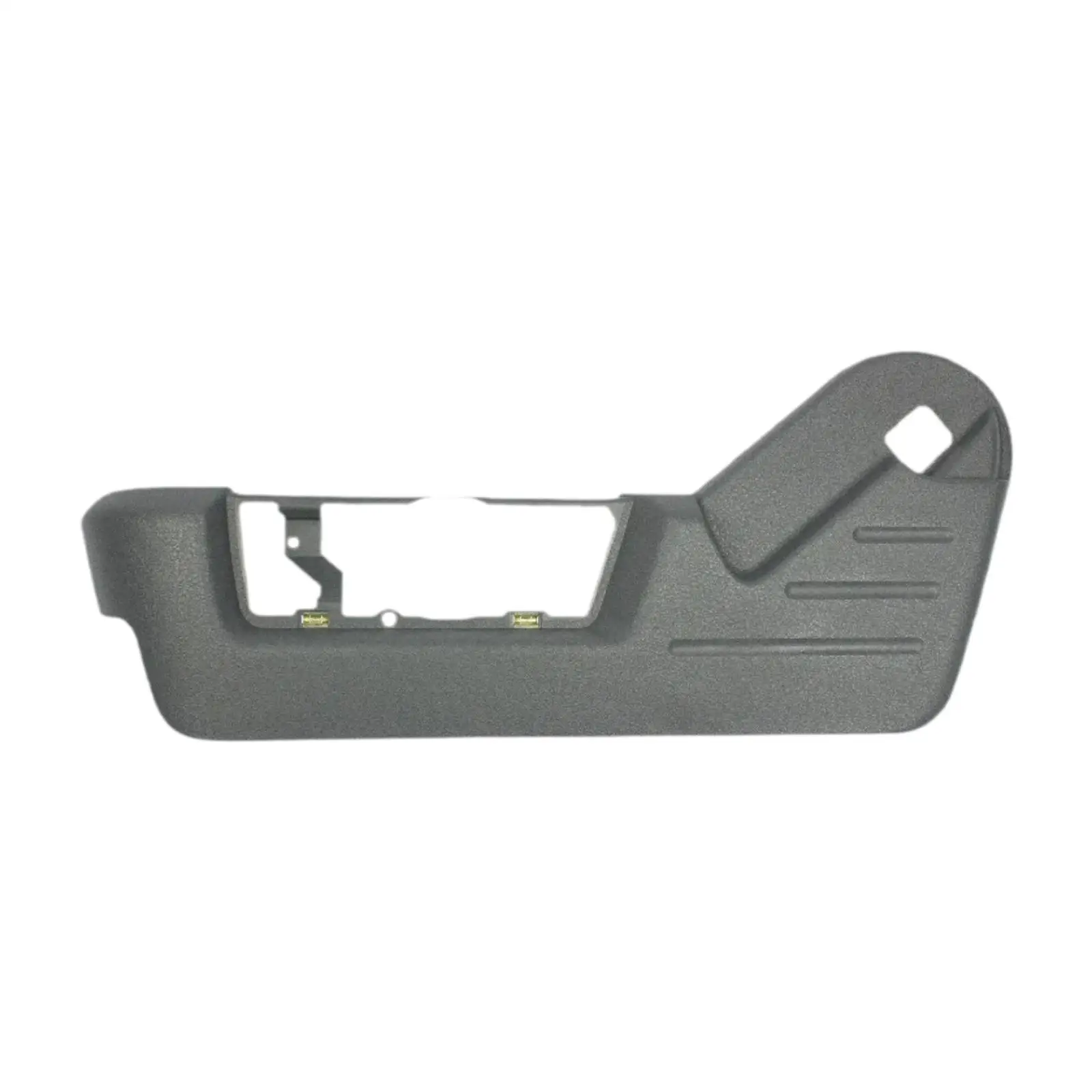 

Gray Front Seat Shield Cover Housing ABS Side Outer Trim for Ford F-150 2011-2014 Driver Left Power Seat