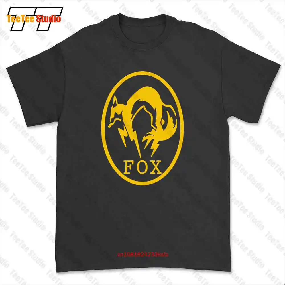 Camiseta Mgs Metal Gear Solid V 5 The Phantom Pain Fox, camiseta con logotipo, DQRV