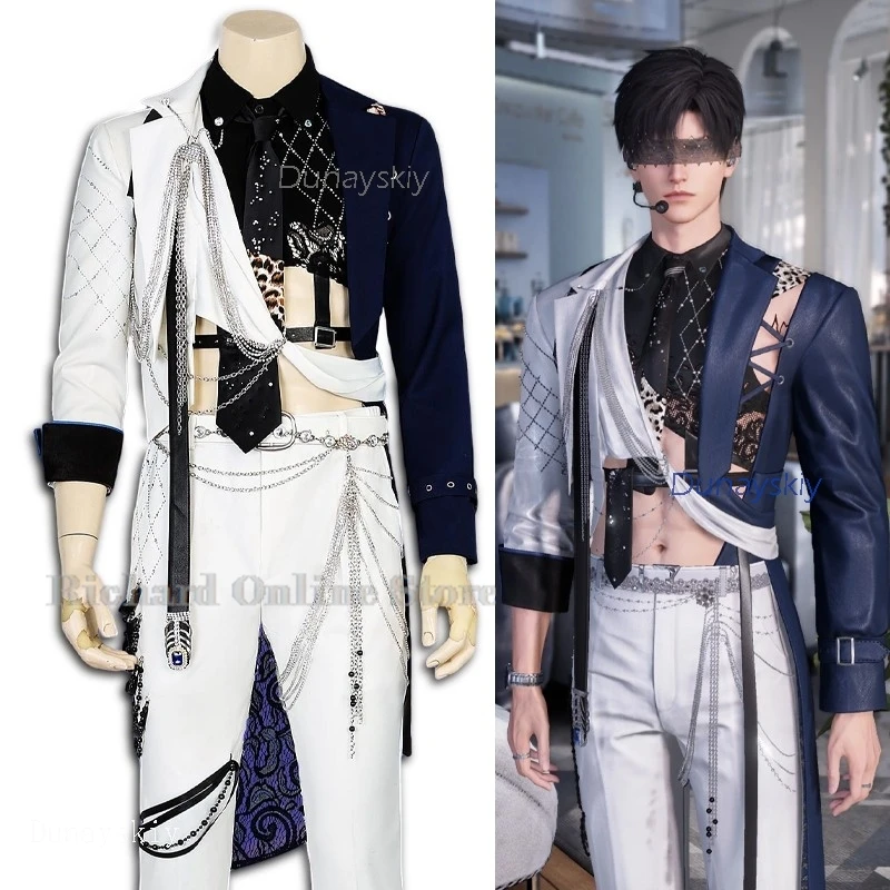 Cosplay de Navidad anime amor y espacio profundo latidos del corazón Ablaze Limited Zayne Cosplay traje de armonía silenciosa disfraz de Halloween para hombre