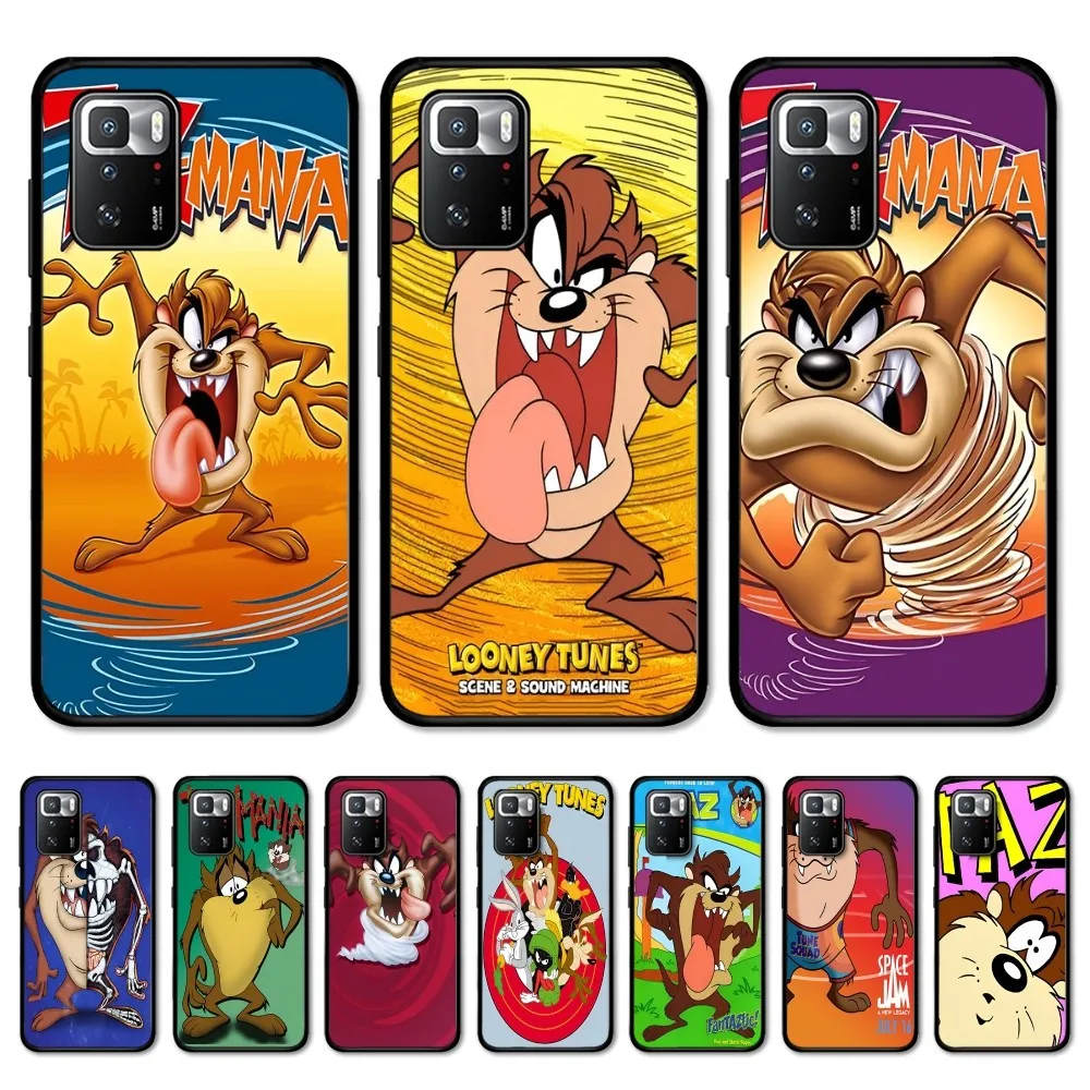 

Cartoon T-Taz-Manias T-Tasmanians Phone Case For Redmi 5 6 7 8 9 10 Plus Pro 6 7 8 9 A GO K20 K30 K40 Pro Plus F3 Fundas