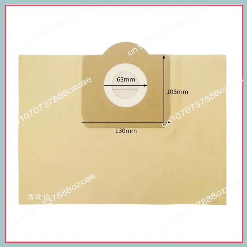 Karcher WD3, WD3200 고효율 6.959-130 필터 백용 A26P 교체용 진공 청소기 먼지 봉투