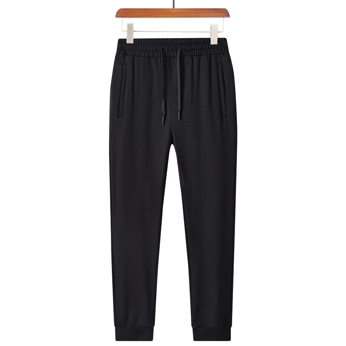 

Stretch Slim Fit Sweatpant Active Jogger Trouser Men Ice Silk Quick Drying Casual Breathable Hiking Sport Training Athletic Pant