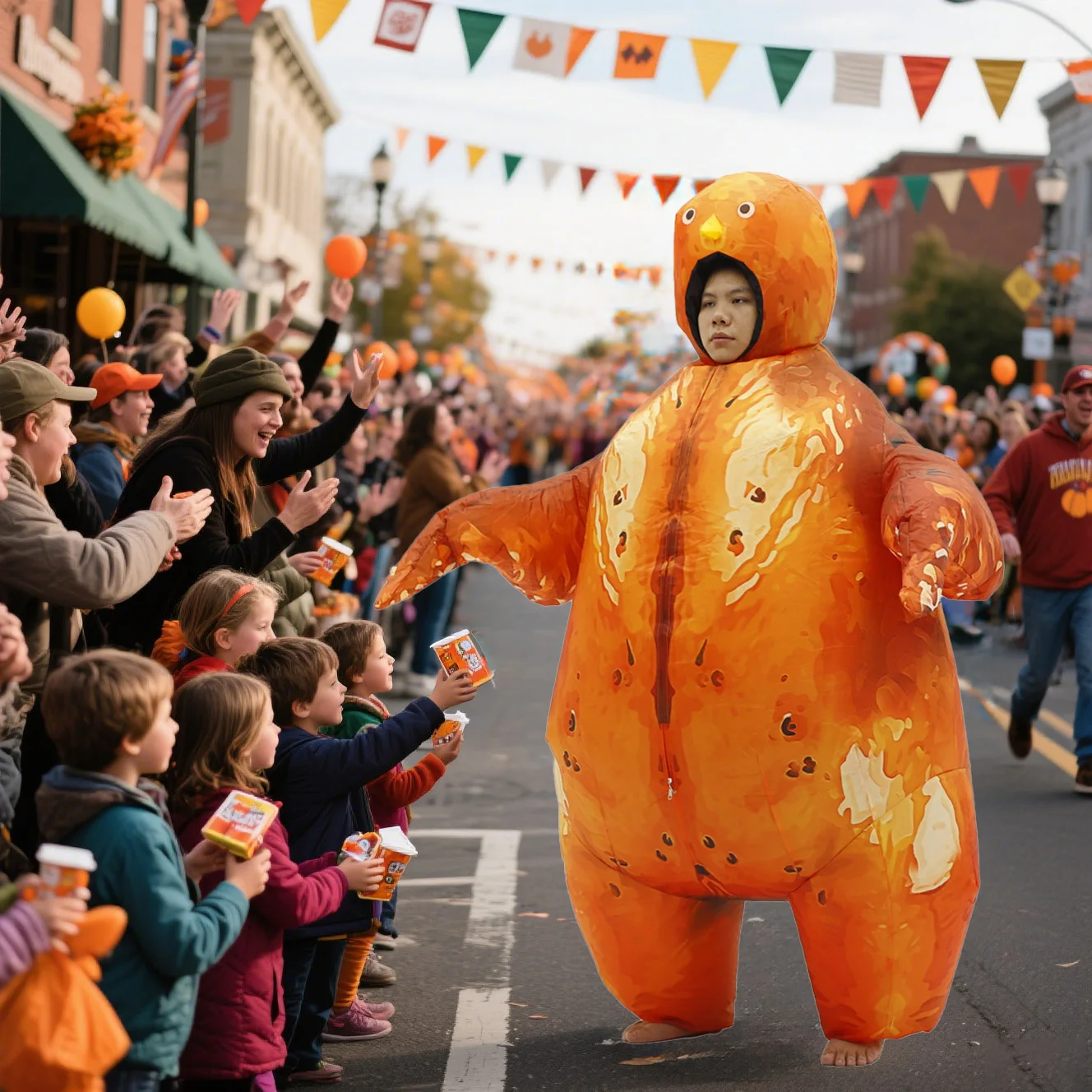 Turquia inflável traje desfile adulto personagem cosplay animal festa de natal evento mascote conjunto