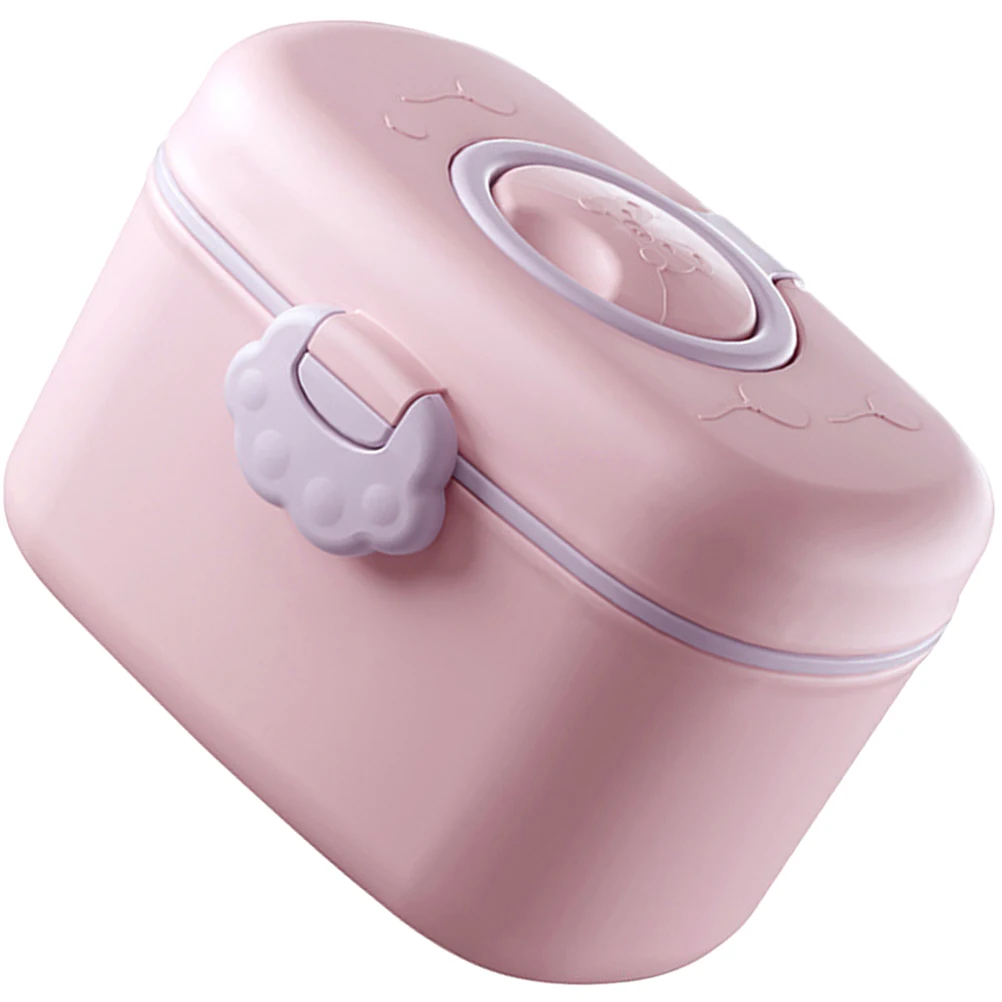 

Formula Container Milk Powder Box Dispensers The Baby Travel Pink Bottle