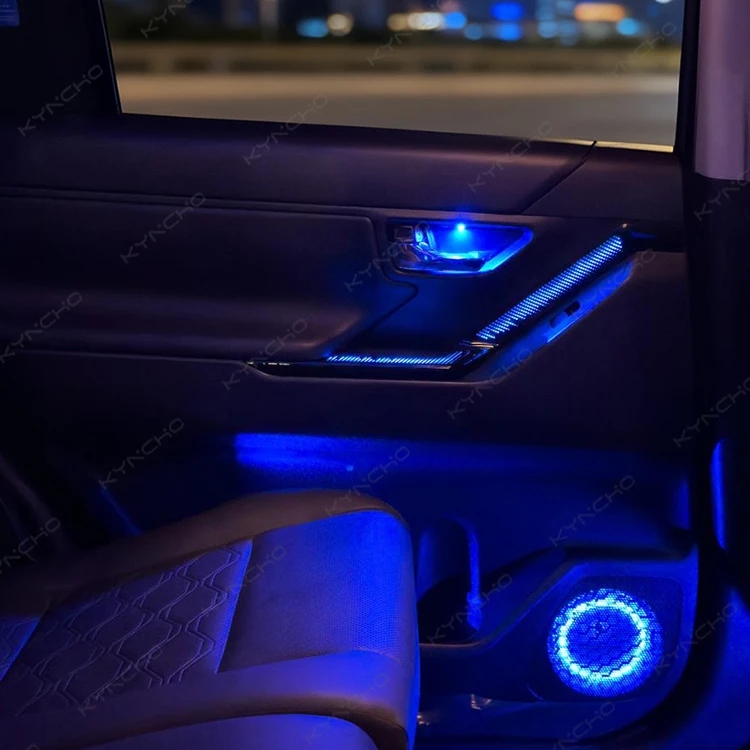 For Toyota Innova Dynamic Car Ambient Light System LED Symphony Interactive Interior Light Ambiance Control Auto Interior Light