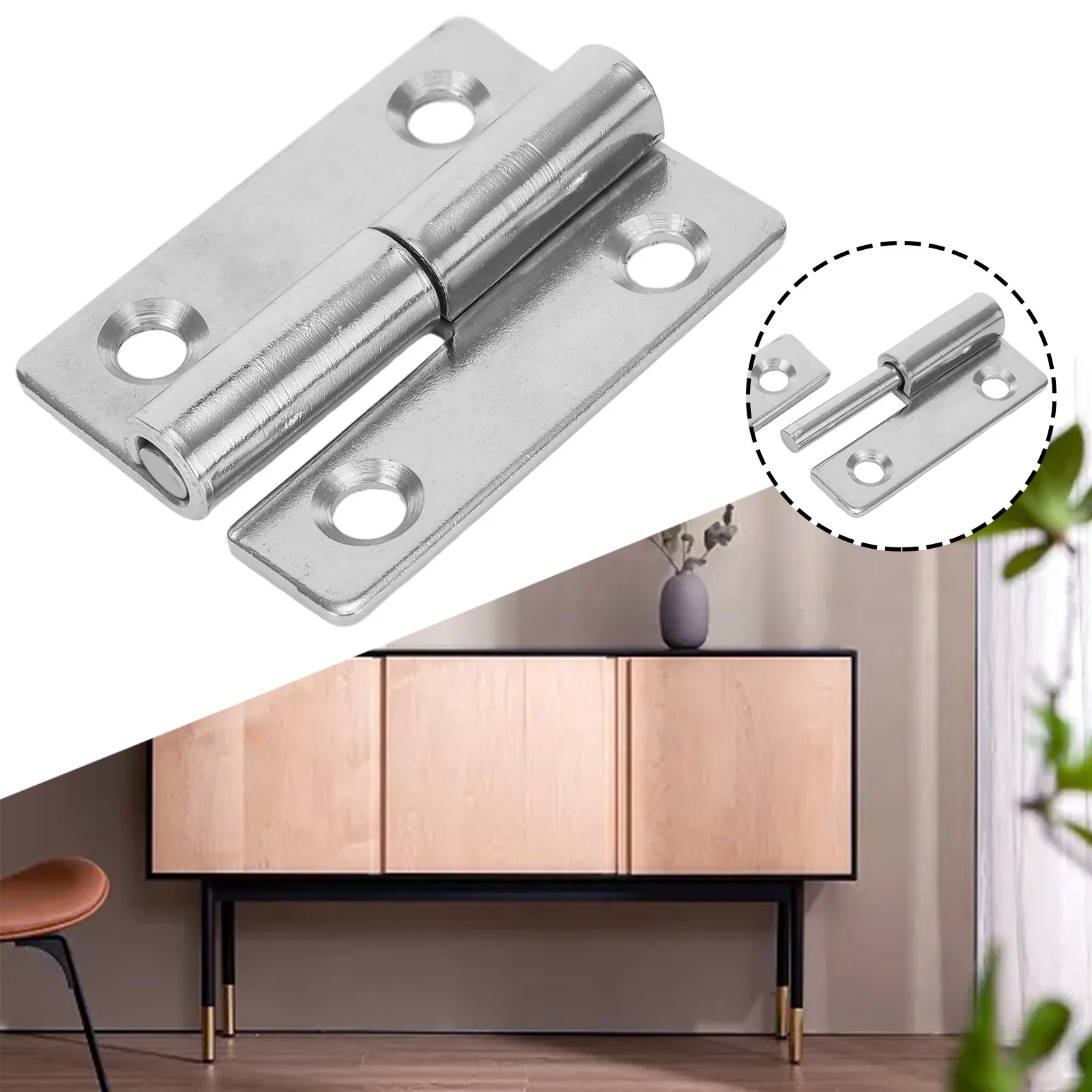 Door Hinges Hinge Bathroom For Aluminum Hinge Hardware Removable Slip Joint Wardrobes Detachable Flag Shape Hinge