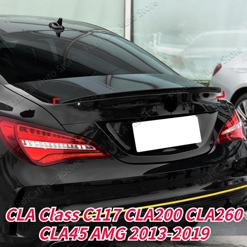 

Tail Wing Body Kit Tuning C117 Rear Roof Trunk Spoiler For Mercedes Benz CLA Class C117 CLA180 CLA200 CLA250 CLA45 AMG 2013-2019