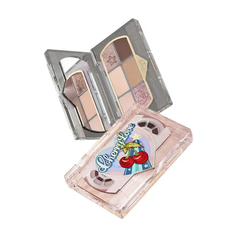 Yy Eye Shadow Plate 6-Color Tape Flash Earth Cement Makeup Box