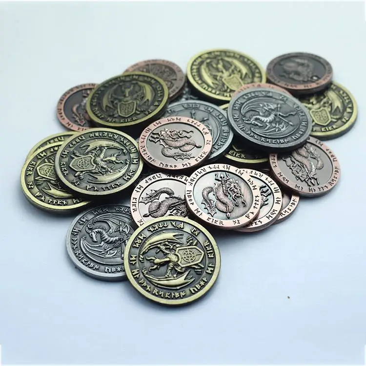 Wholesale Cheap Custom Price Promotional Challenge 3D Coins Custom Metal Coins