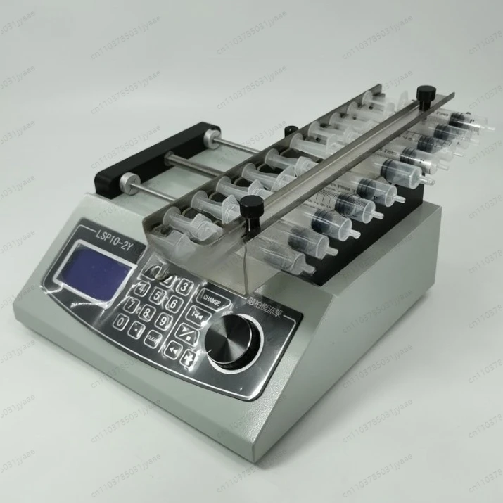 Laboratory Dual Channel Syringe Pump, Microfluidic Electrospinning Pump, High Pressure Push Injection
