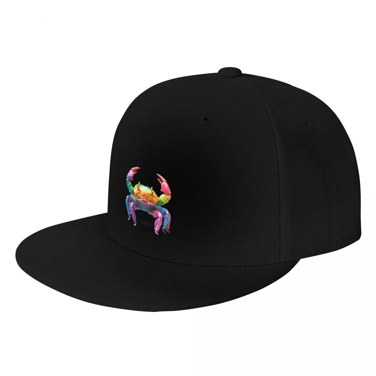 Boné de beisebol LGBTQ Crab para homens e mulheres, chapéu luxuoso, chapéu Dad, sombra cintilante, 1 versão