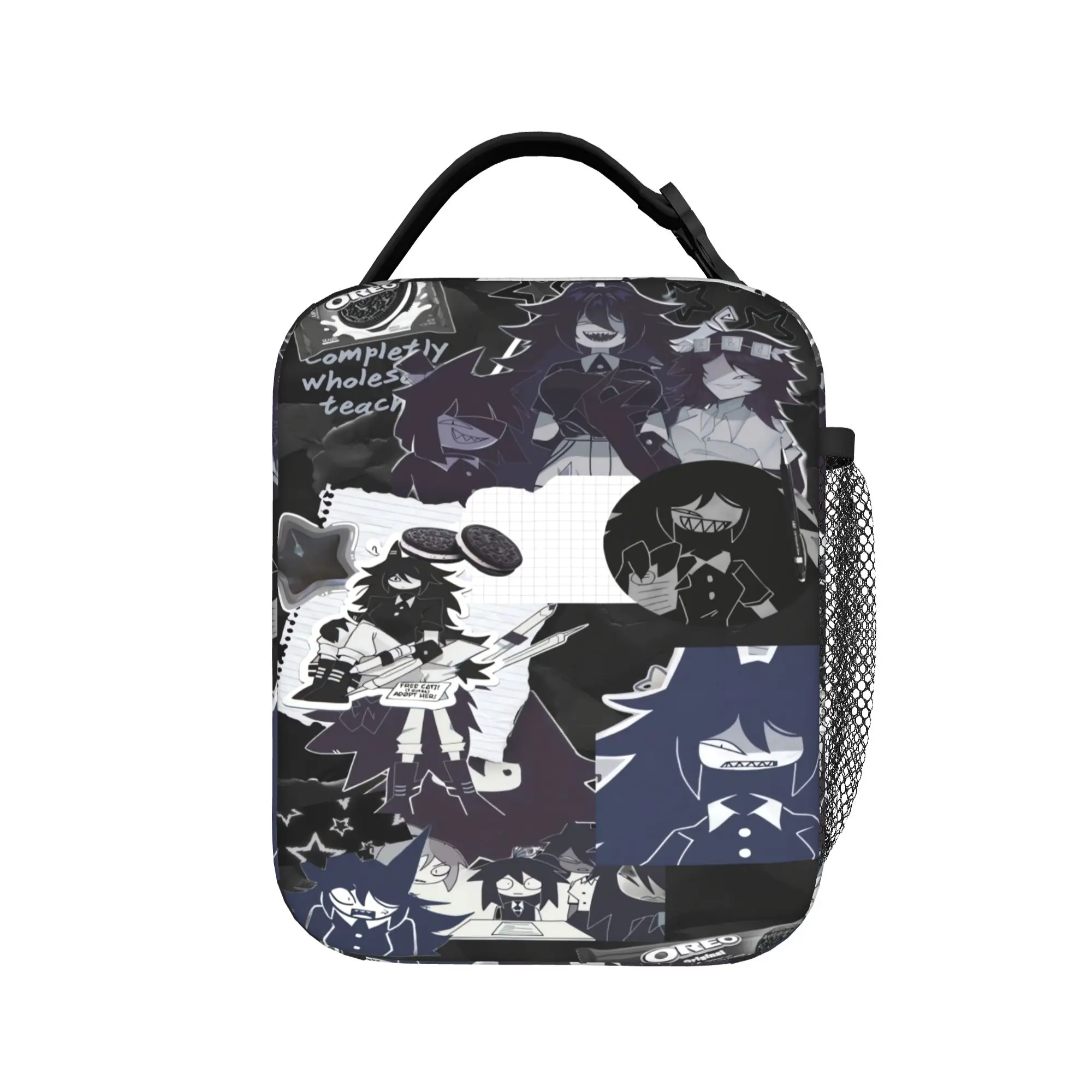 Fundamental Paper Education Lunch Bag For Girls  Designer Lunch Box Fun Travel Cooler Bag Convenient Oxford Tote Food Bags