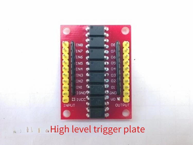 8-channel Optocoupler Isolation Board/optocoupler Isolation Module/3/5/12/24V[positive Phase Amplification Version]