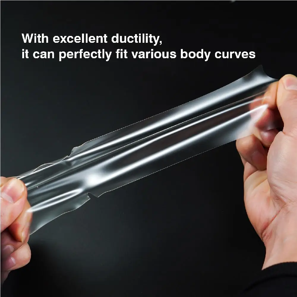Chooee MTB Bike Frame Fork Protector Pad, TPU Scratch-Resistant Protective Stickers, Mountain Bicycle Adhesive Film