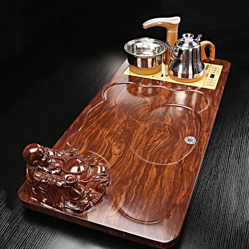 

Чайный сервиз для китайской церемонии, деревянный фарфоровый портативный чайный сервиз матча, миниатюрный сервиз для послеобеденного бара, обеденная посуда для напитков, чайная посуда Juego De Te