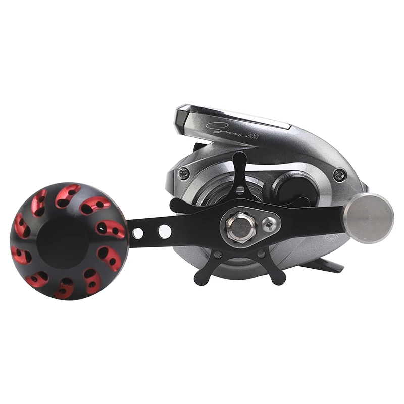 BILLINGS S200 Series Baitcasting Reel,8.0:1 Gear Ratio,USB charging,Solar Charging,Digital Display,22LB Max Drag,For Freshwater