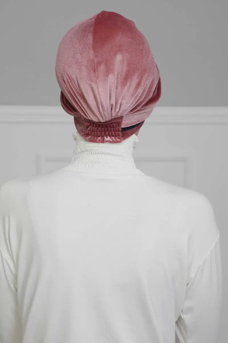 Zweifarbige Samt knochen rose getrocknet