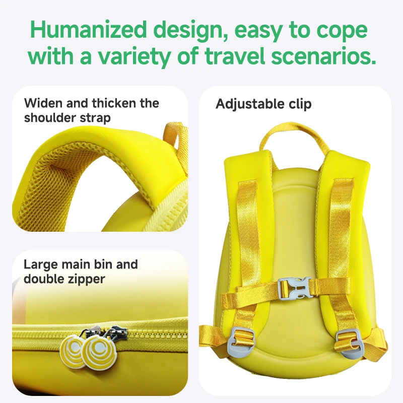 LED عرض هارد شل ذكي بلوتوث متوهجة عيون على ظهره فتاة الأطفال حقيبة عيد ميلاد هدية عيد حقيبة الحديقة #6