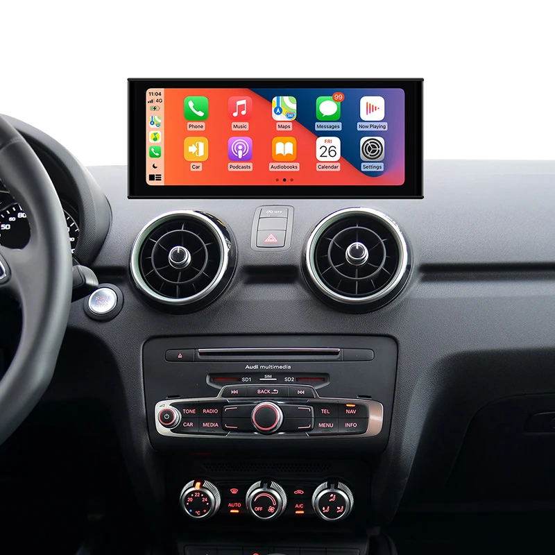 Bonroad 12.3 "1920*720P Draadloze Carplay Android Auto Voor Audi A1 2013-2018 RMC HNR Spiegel Link Airplay Linux Auto Stereo Speler - afbeelding 2